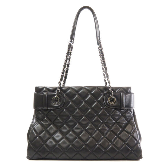 Chanel Chain Tote Bag Lambskin - Picture 2 of 10